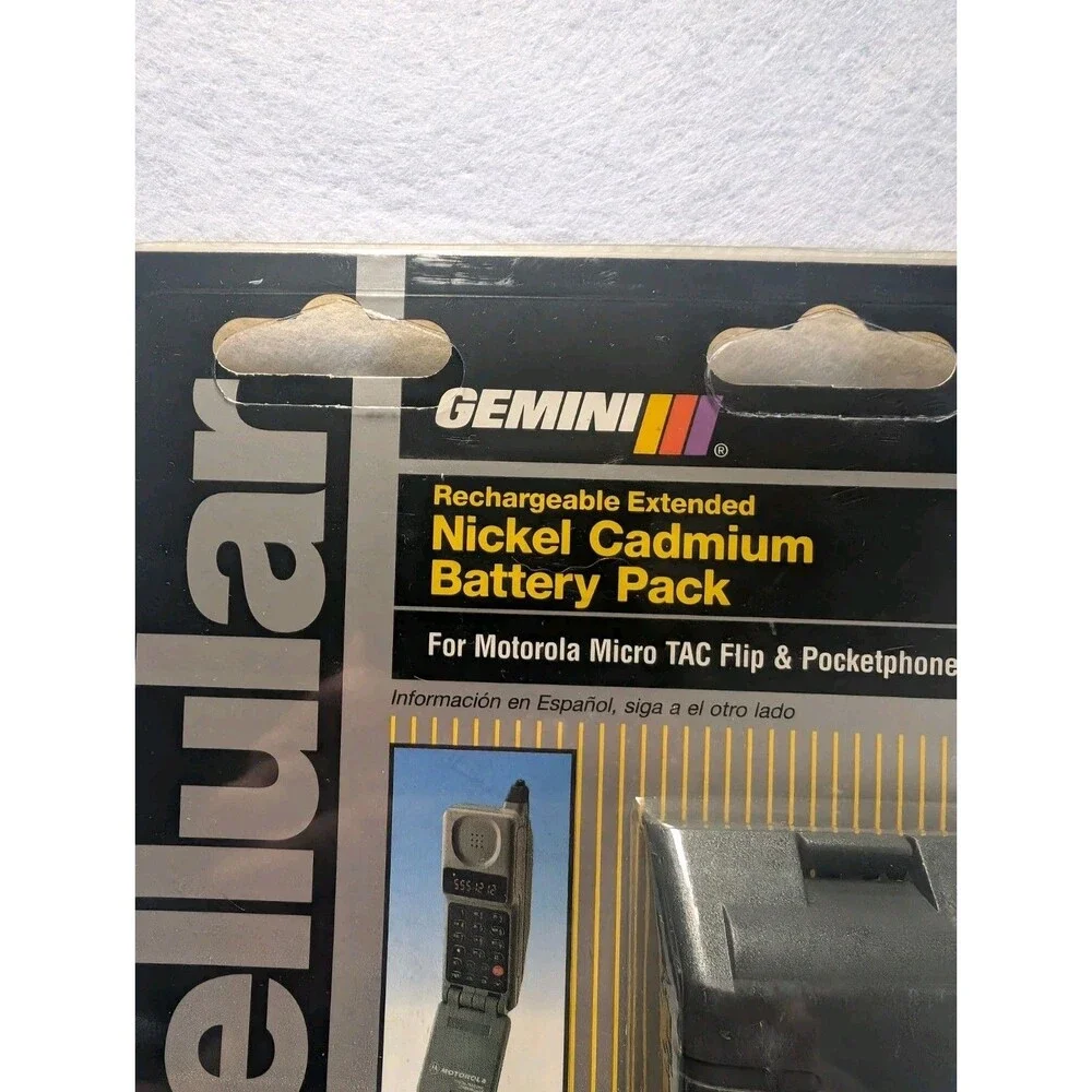 Gemini Cellular NiCd Battery Pack CPB56 for Motorola Micro TAC Flip Pocketphone